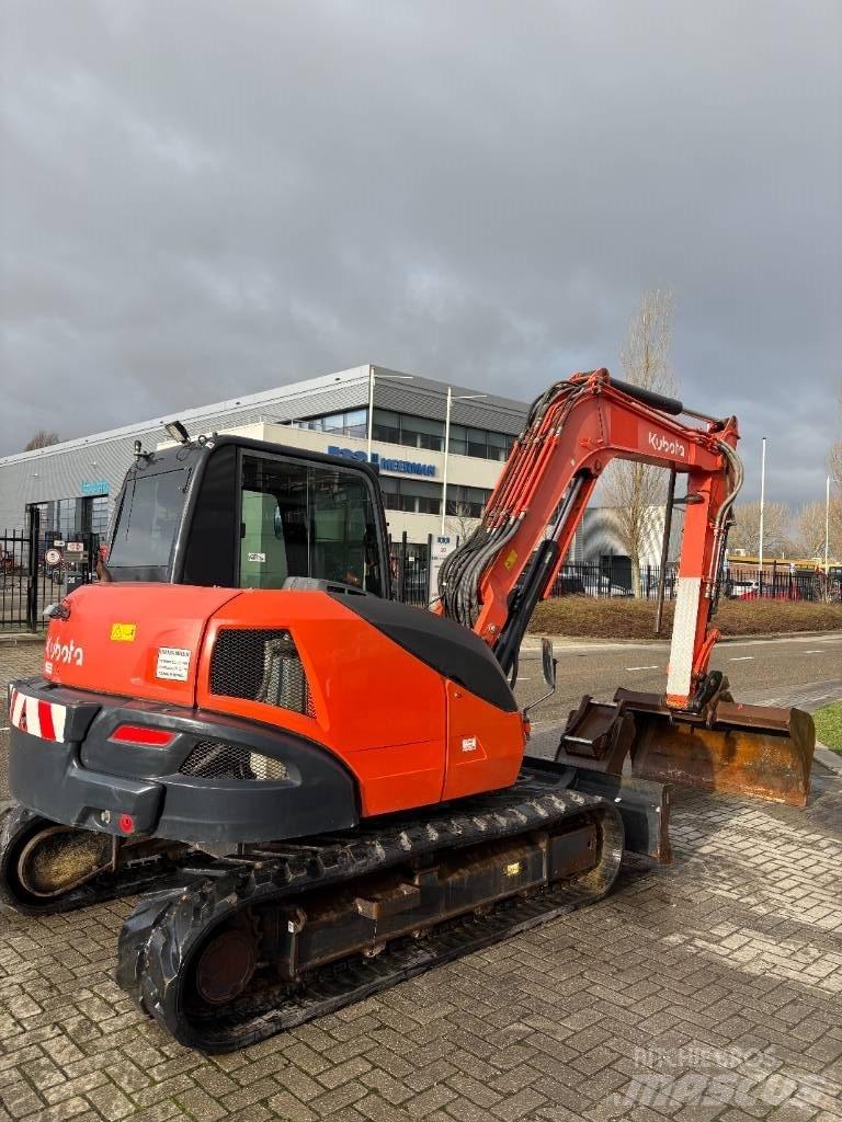 Kubota KX080-4a Midi ekskavatörler 7 - 12 t