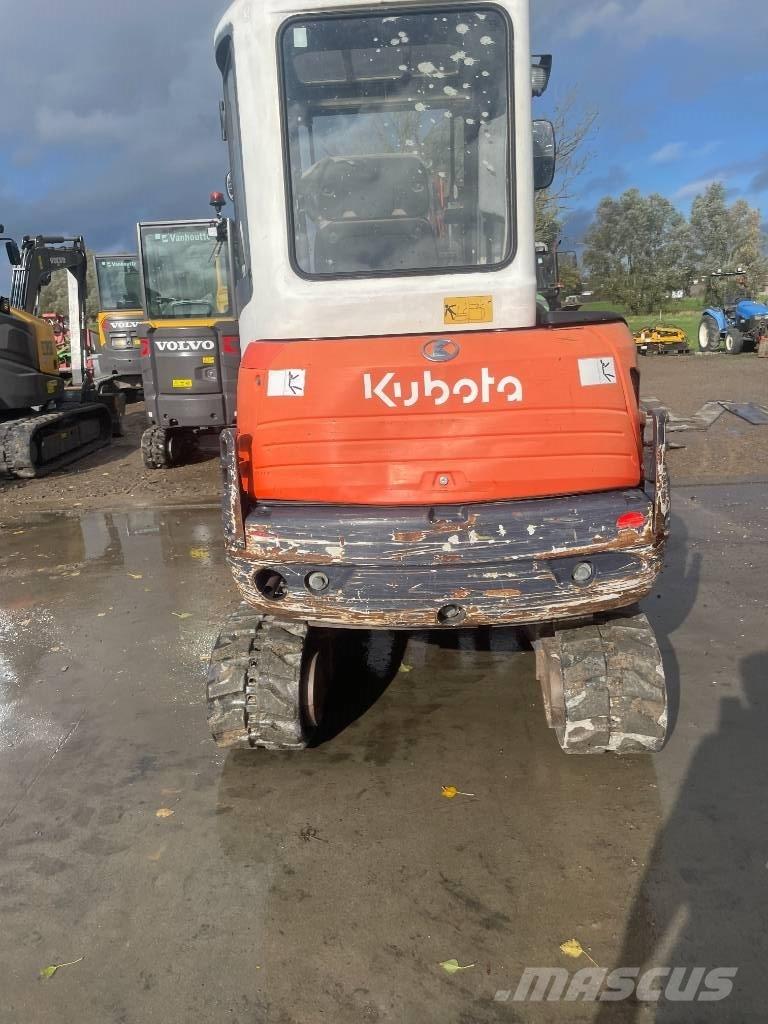 Kubota KX 61-3 Mini ekskavatörler, 7 tona dek