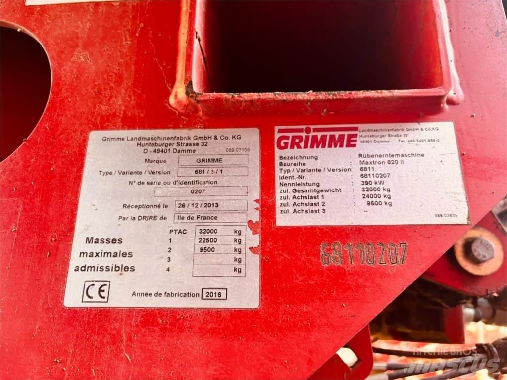 Grimme MAXTRON 620 Pancar hasat makinasi