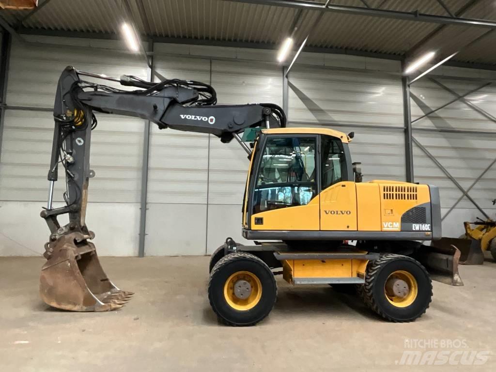 Volvo EW 160 C Lastik tekerli ekskavatörler