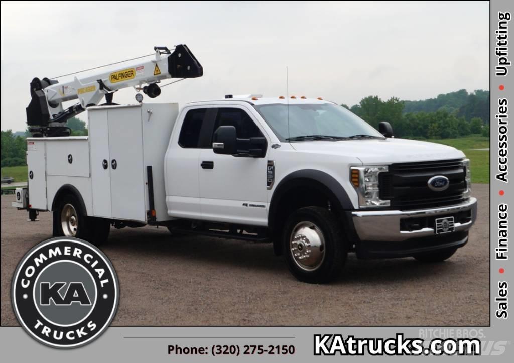 Ford F 550 XL SD Paletli vinçler