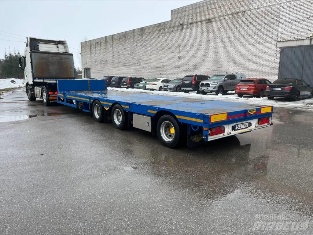 Broshuis 31 NS-A Low loader yari çekiciler