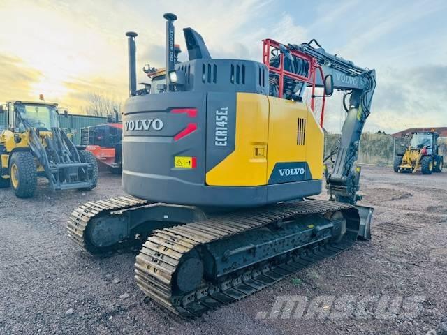 Volvo ECR 145 EL Paletli ekskavatörler