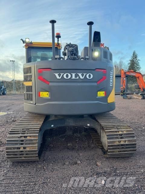 Volvo ECR 145 EL Paletli ekskavatörler