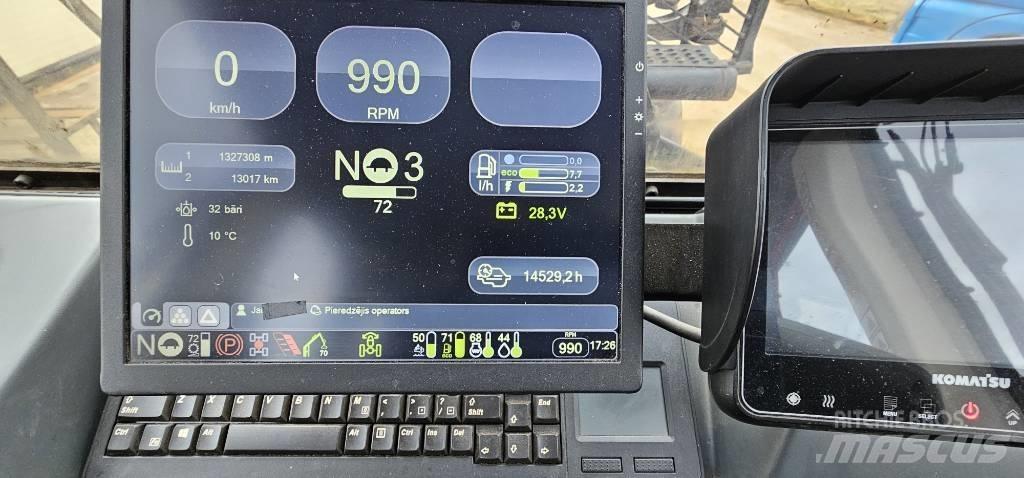 Komatsu 845 Tomruk yükleyici traktörler