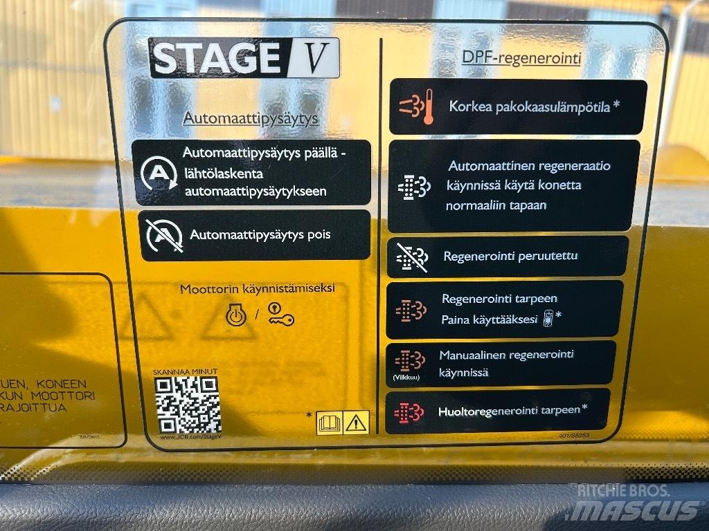 JCB 538-70 Tarimsal teleskopik yükleyiciler
