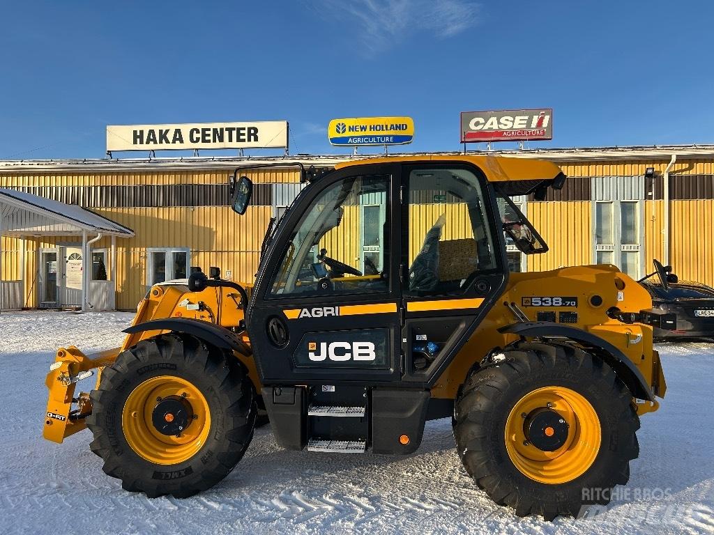 JCB 538-70 Tarimsal teleskopik yükleyiciler
