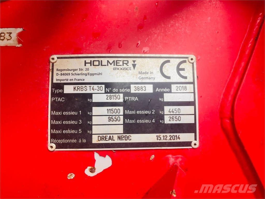 Holmer T4-30 Pancar hasat makinasi
