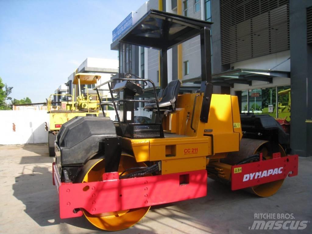 Dynapac CC 211 Çift tamburlu silindirler