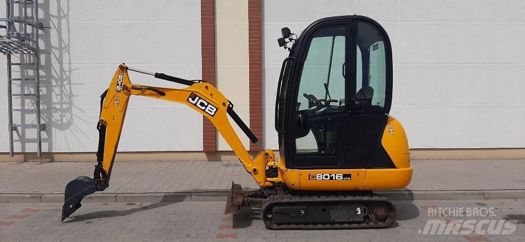 JCB 8016 CTS Mini ekskavatörler, 7 tona dek