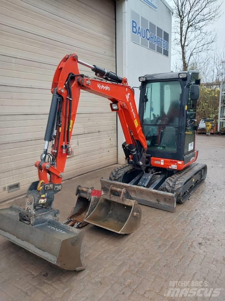 Kubota U 27-4 Mini ekskavatörler, 7 tona dek