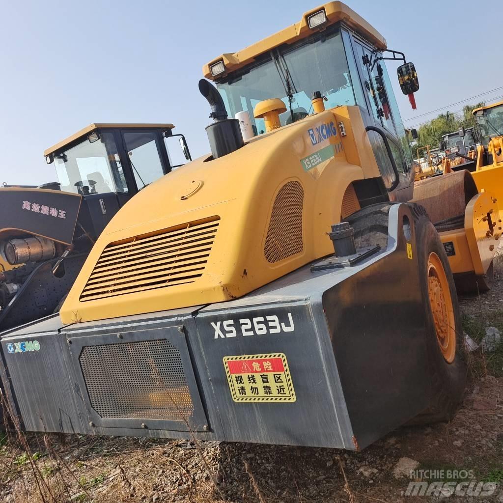 XCMG XS 263 J Tek tamburlu silindirler
