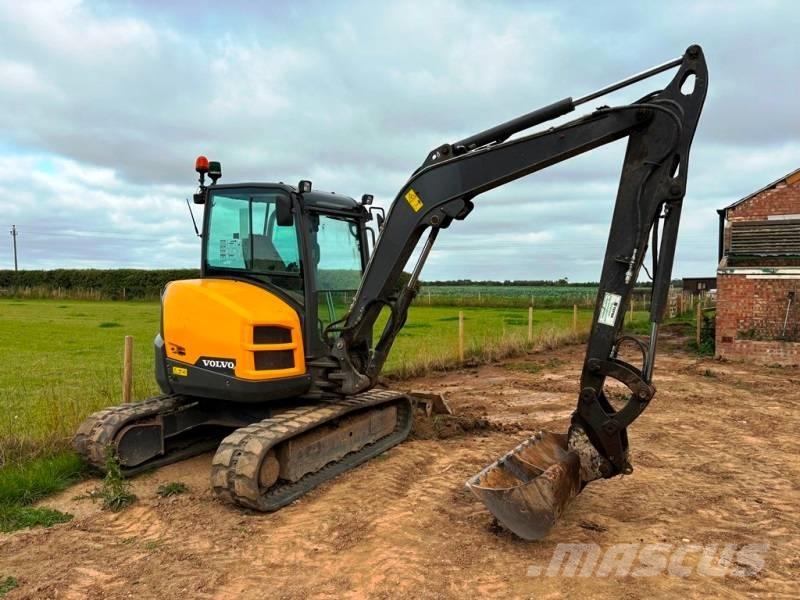 Volvo EC 50 D Mini ekskavatörler, 7 tona dek