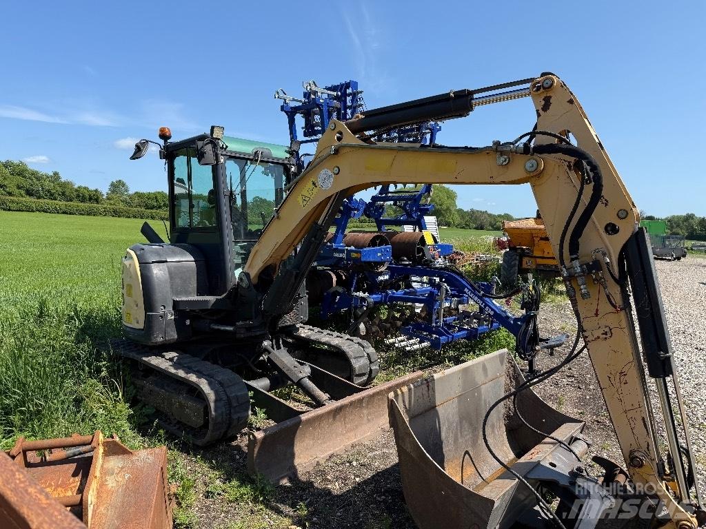 Yanmar Vio 50 U Mini ekskavatörler, 7 tona dek