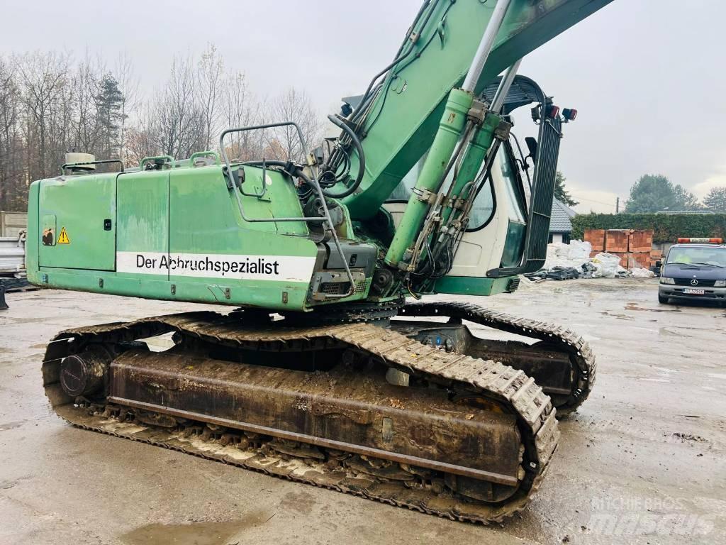 Liebherr 934 Paletli ekskavatörler