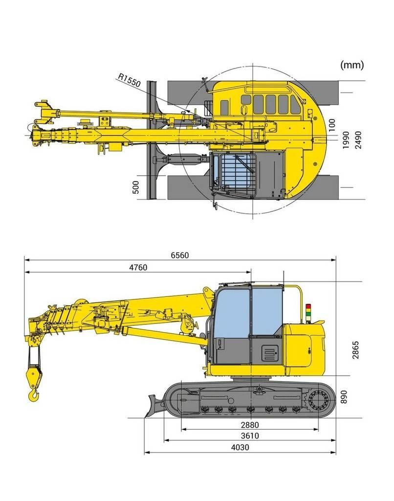 Maeda CC1485-2 Paletli vinçler