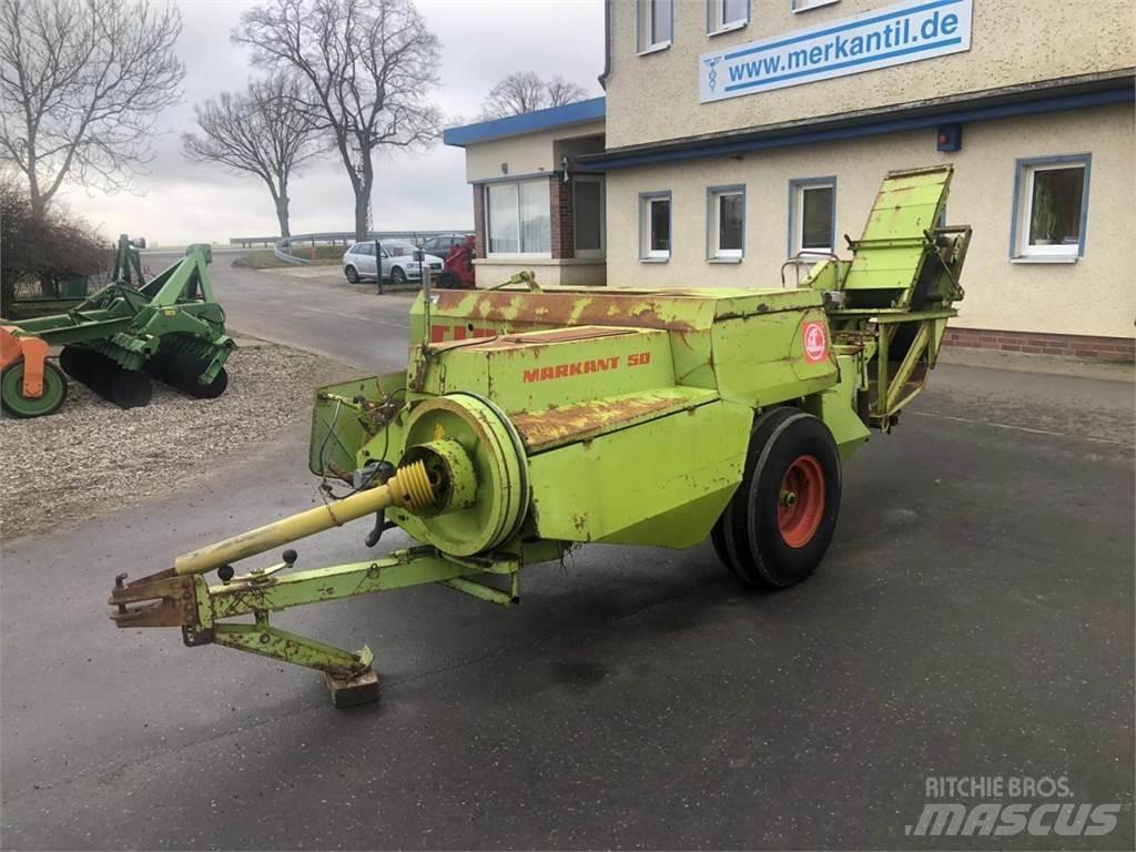 CLAAS Markant 50 Küp balya makinalari