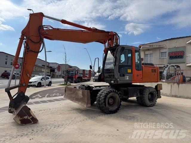 Hitachi ZX 160 W Lastik tekerli ekskavatörler