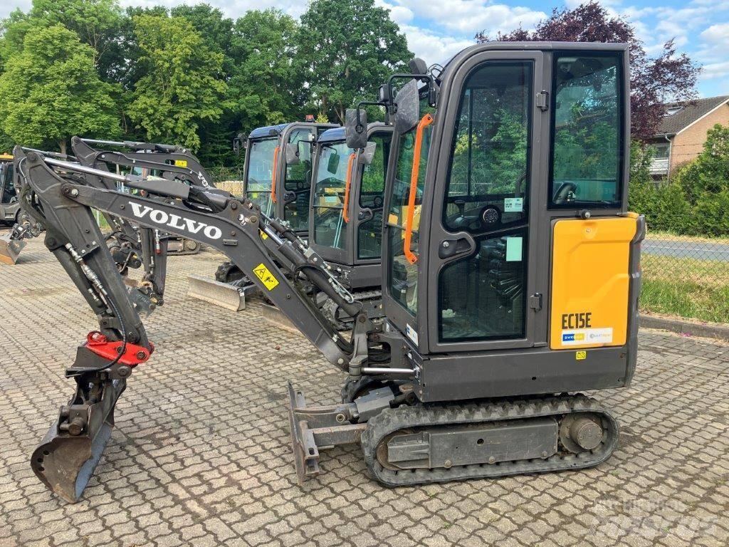 Volvo EC 15 E Mini ekskavatörler, 7 tona dek