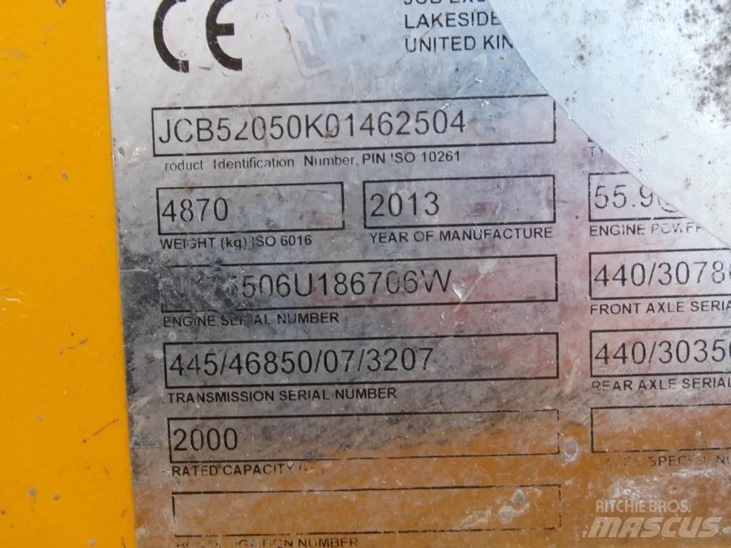 JCB 520-50 Tarimsal teleskopik yükleyiciler