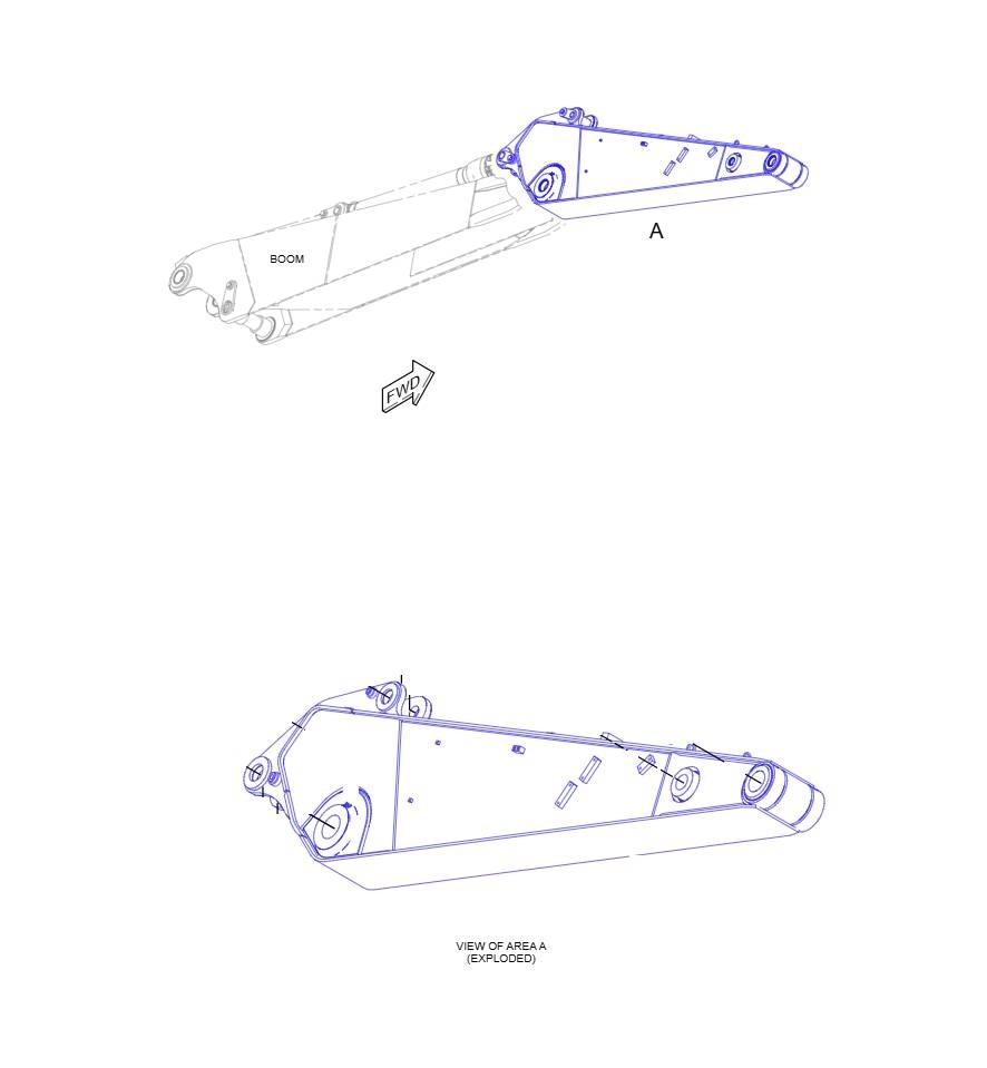 CAT M316F Bomlar ve kollar