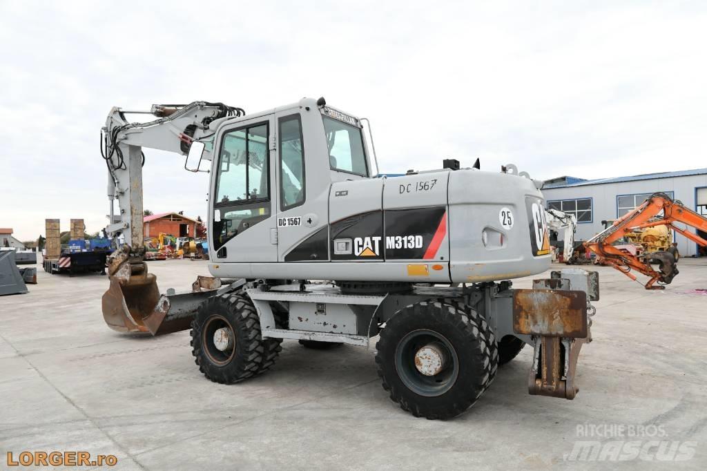 CAT M 313 D Lastik tekerli ekskavatörler