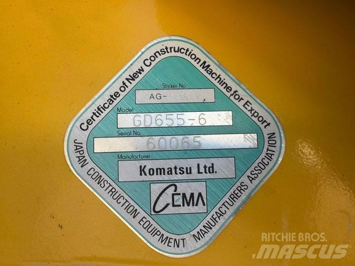 Komatsu GD 655-6 Greyderler