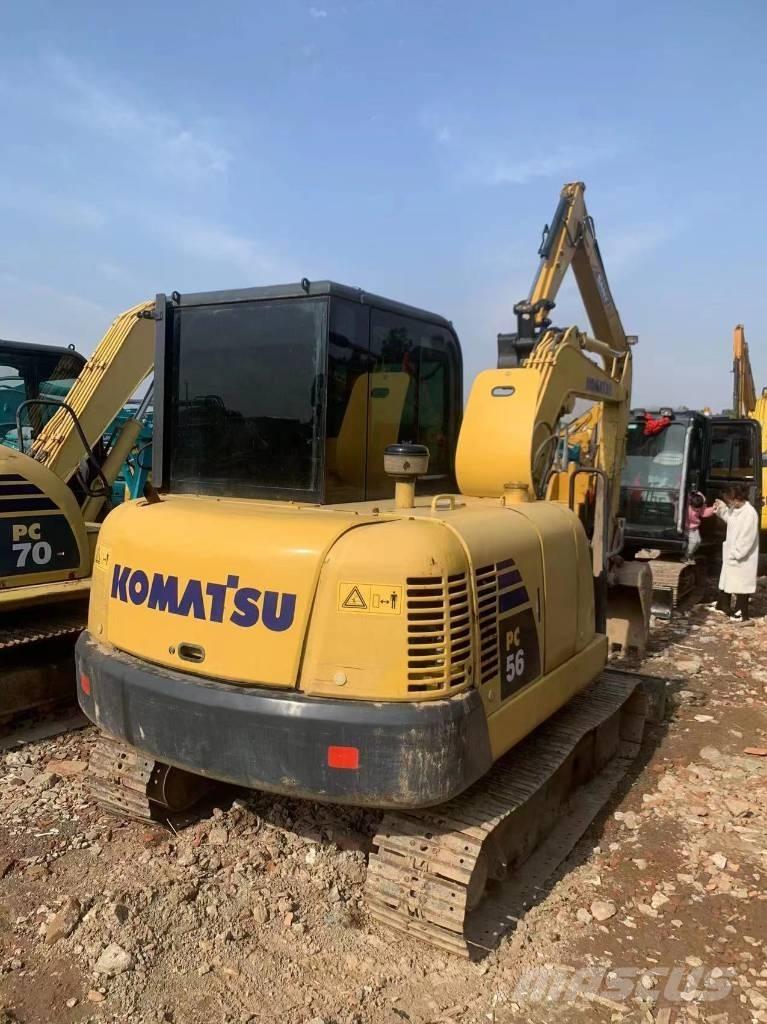 Komatsu PC 56-7 Mini ekskavatörler, 7 tona dek