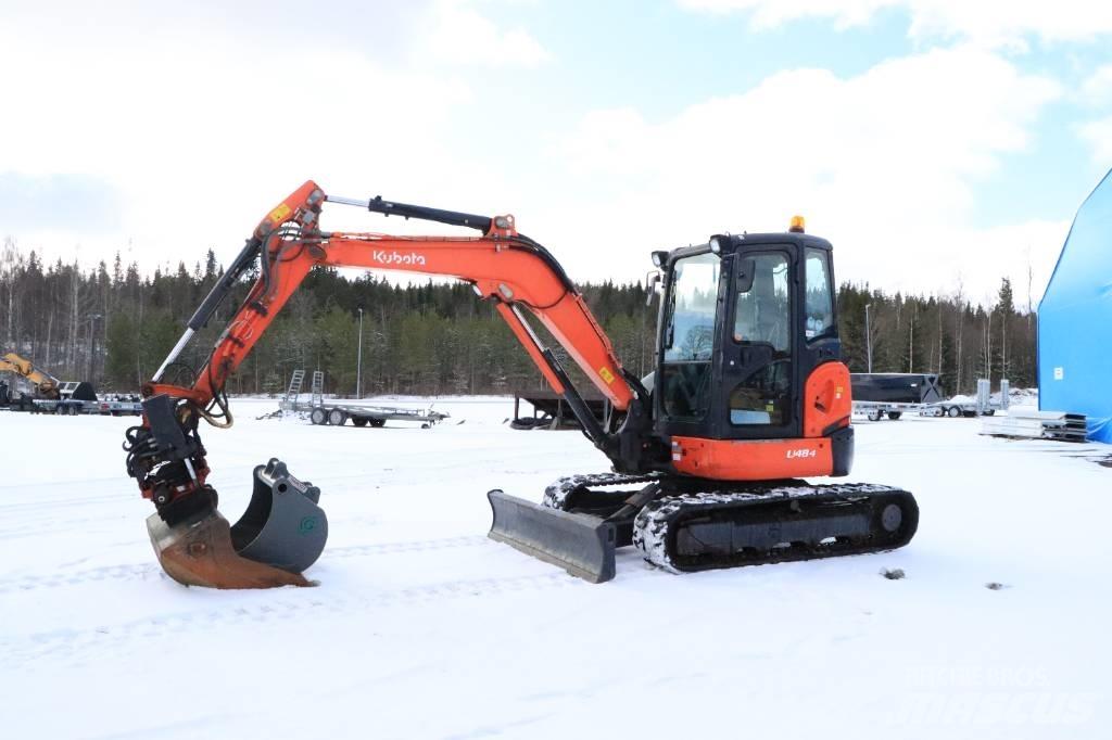 Kubota U48-4 Mini ekskavatörler, 7 tona dek