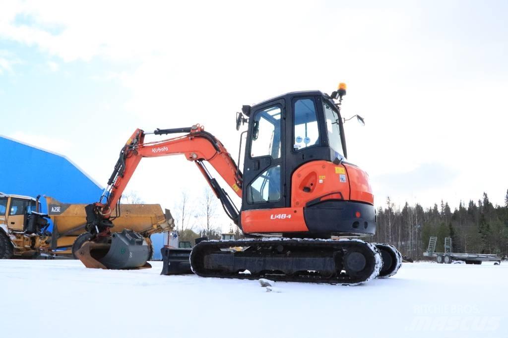 Kubota U48-4 Mini ekskavatörler, 7 tona dek
