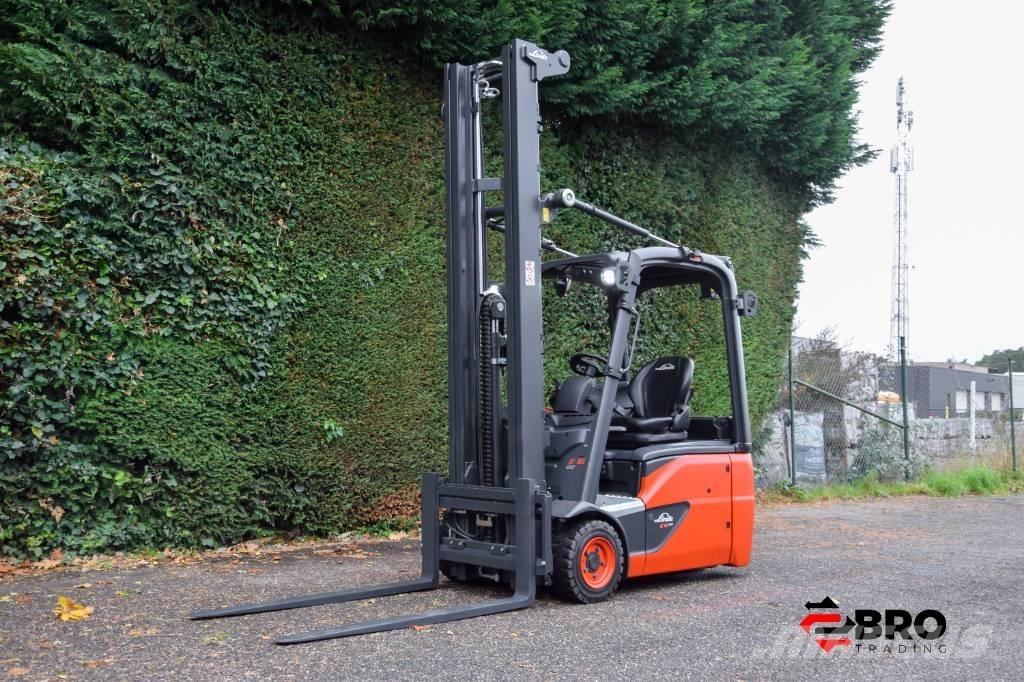 Linde E 16 Elektrikli forkliftler