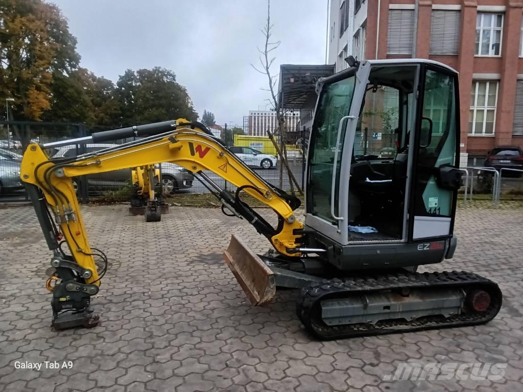 Wacker Neuson EZ26 Paletli ekskavatörler