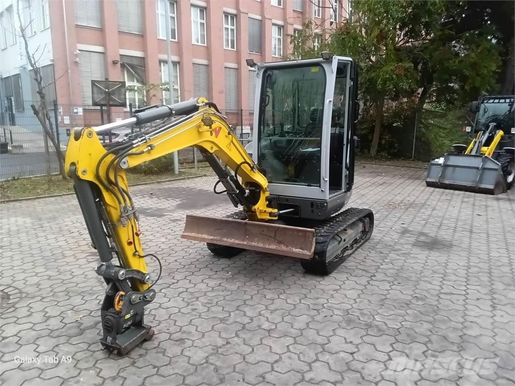 Wacker Neuson EZ26 Paletli ekskavatörler