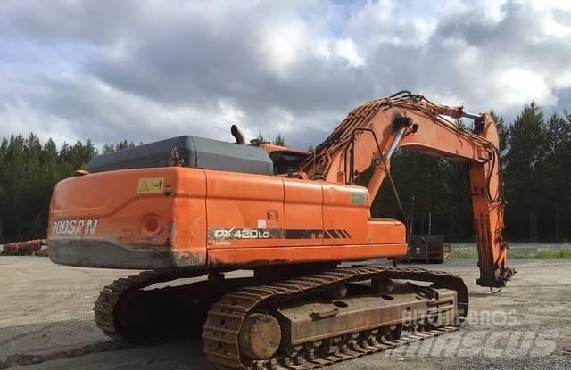 Doosan DX 420 LC-3 Paletli ekskavatörler