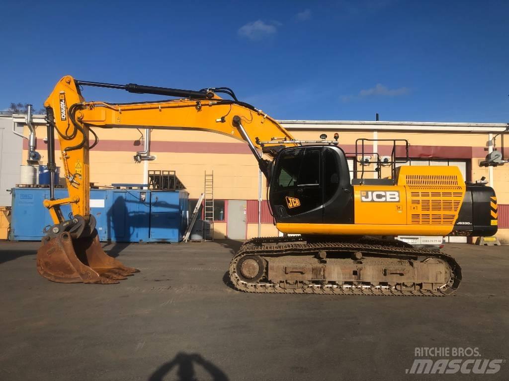 JCB JS 330 LC Paletli ekskavatörler