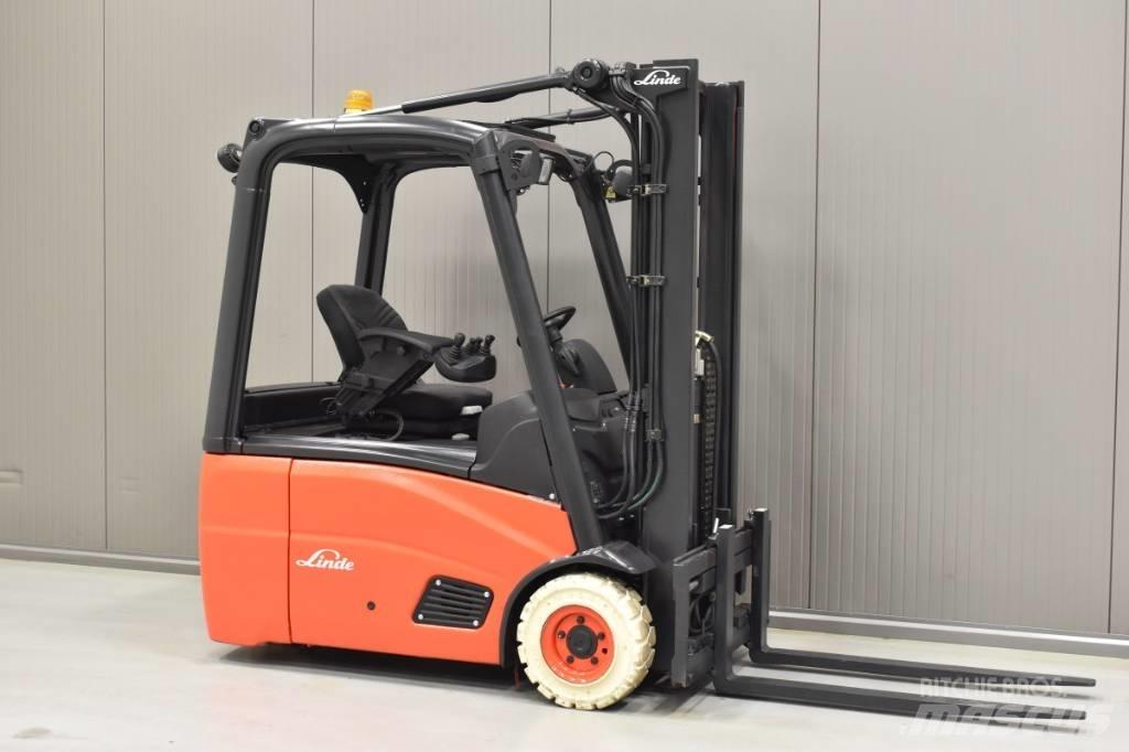 Linde E 16-01 Elektrikli forkliftler