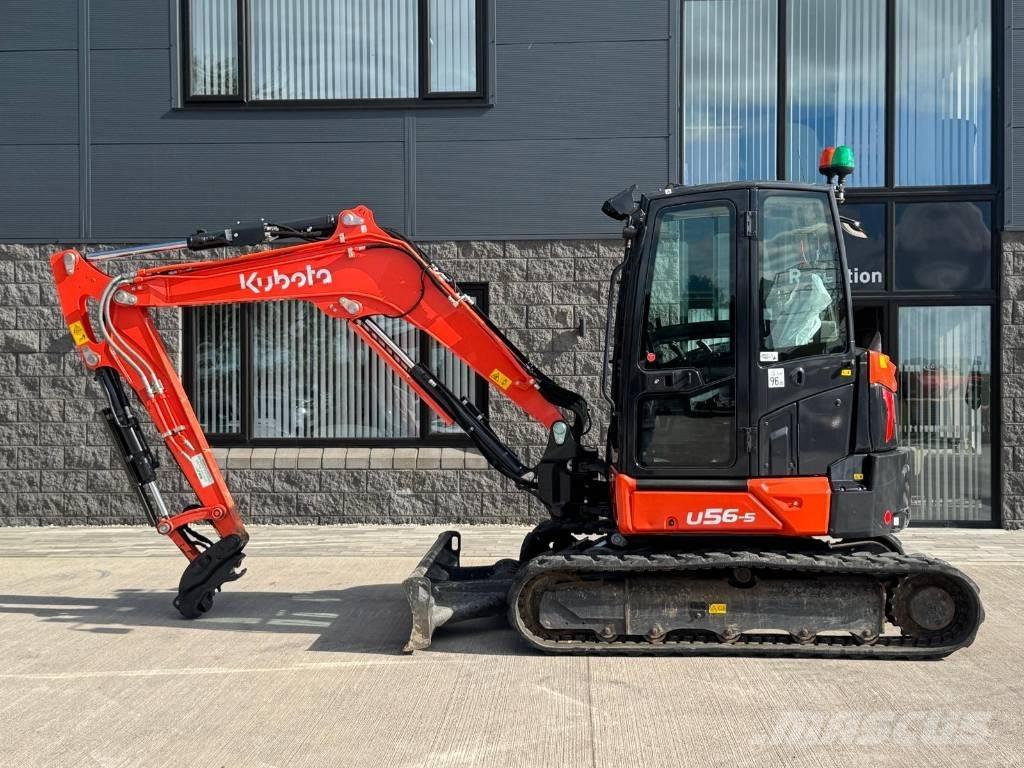 Kubota U 56-5 Mini ekskavatörler, 7 tona dek