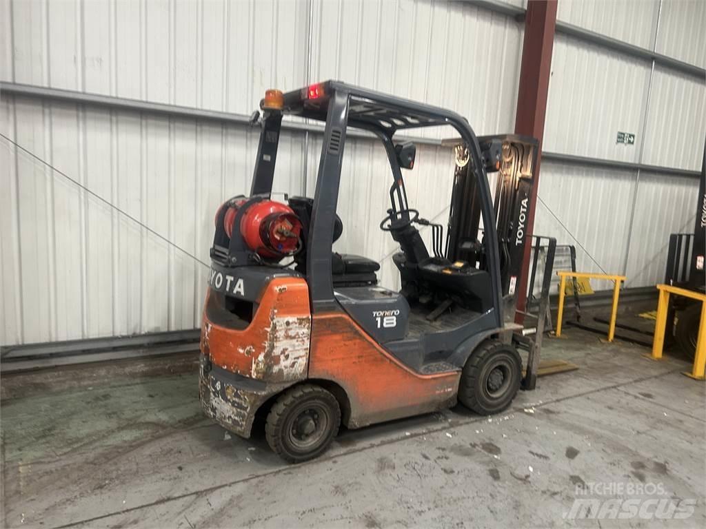 Toyota 02-8FGF18 LPG'li forkliftler