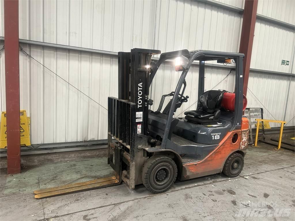 Toyota 02-8FGF18 LPG'li forkliftler