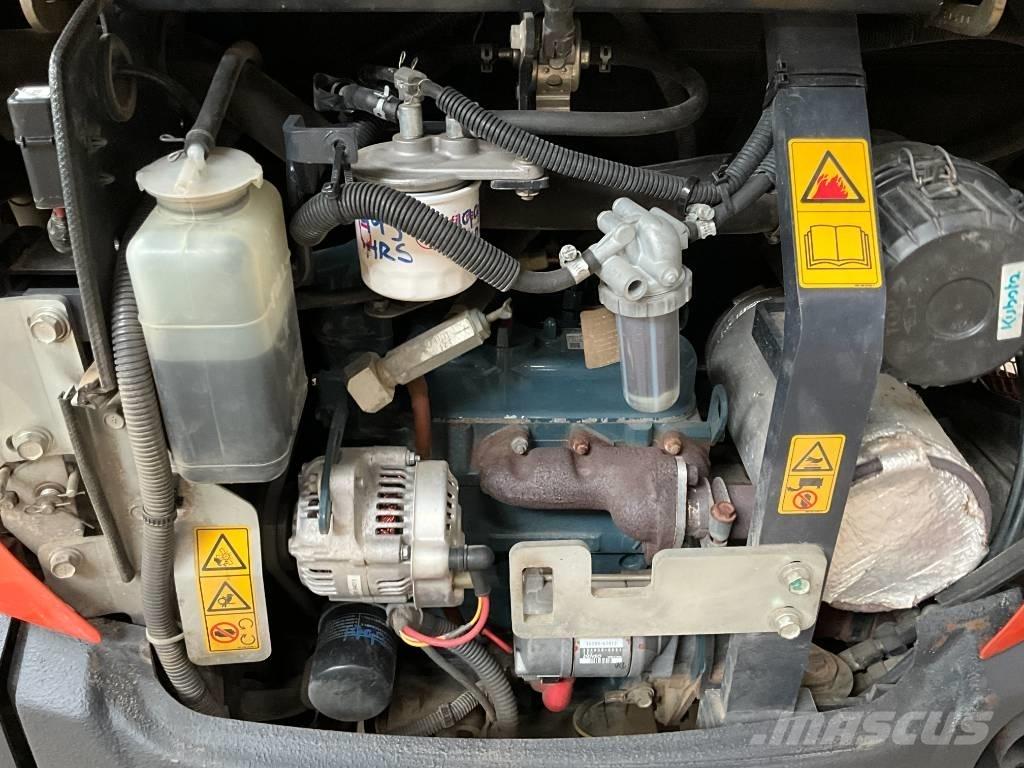 Kubota KX 016-4 Mini ekskavatörler, 7 tona dek