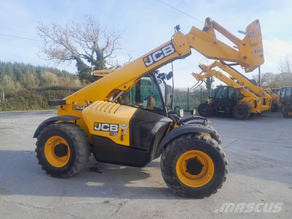 JCB 536-60 Tarimsal teleskopik yükleyiciler