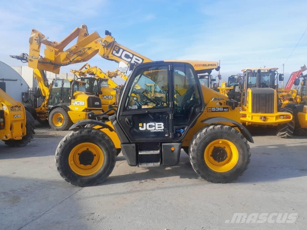 JCB 536-60 Tarimsal teleskopik yükleyiciler