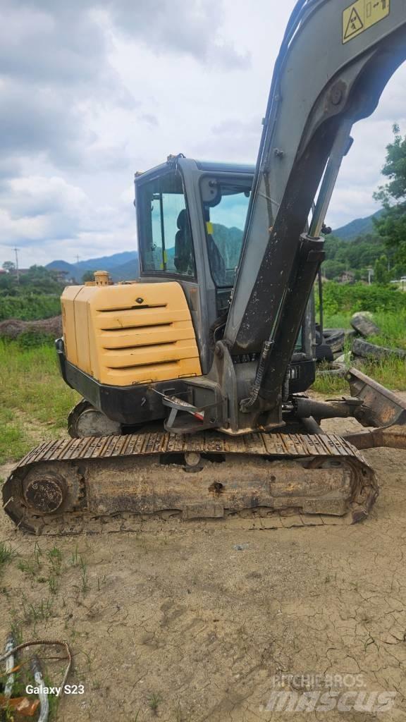 Volvo EC 55 Mini ekskavatörler, 7 tona dek
