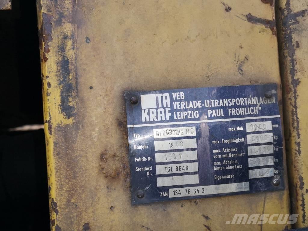 Takraf DFG6302 Dizel forkliftler