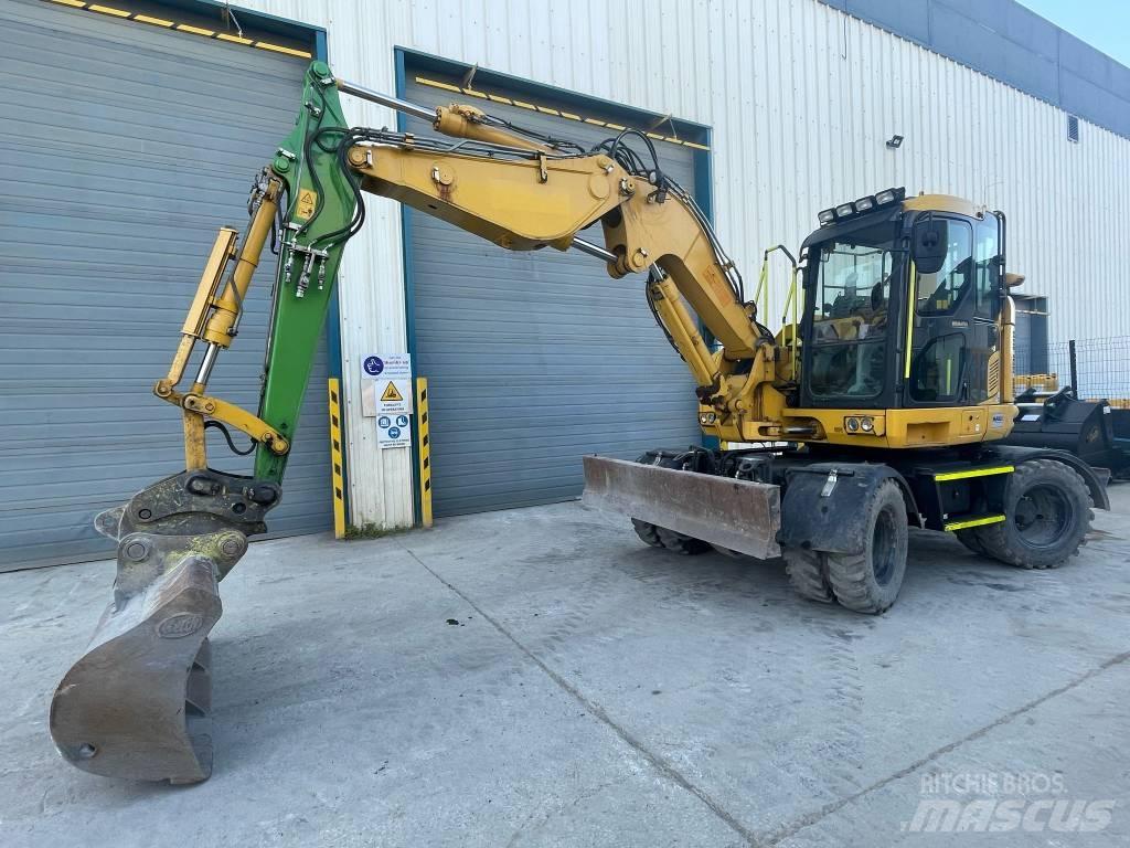 Komatsu PW118-11 Lastik tekerli ekskavatörler