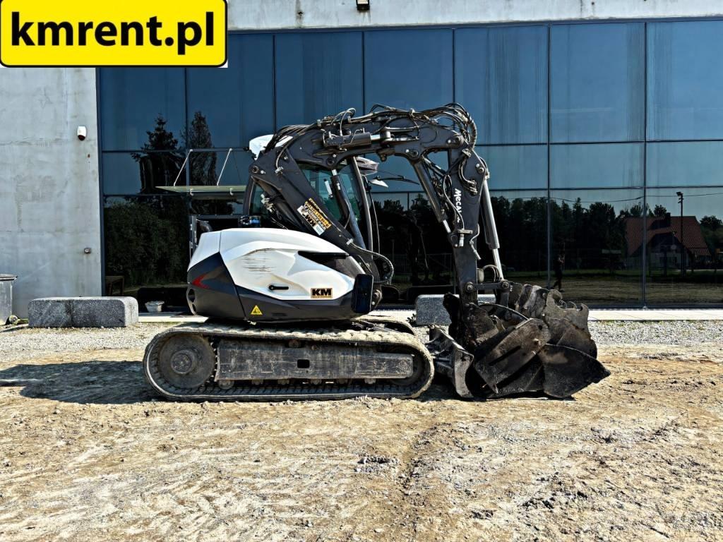 Mecalac 8 M CR Midi ekskavatörler 7 - 12 t