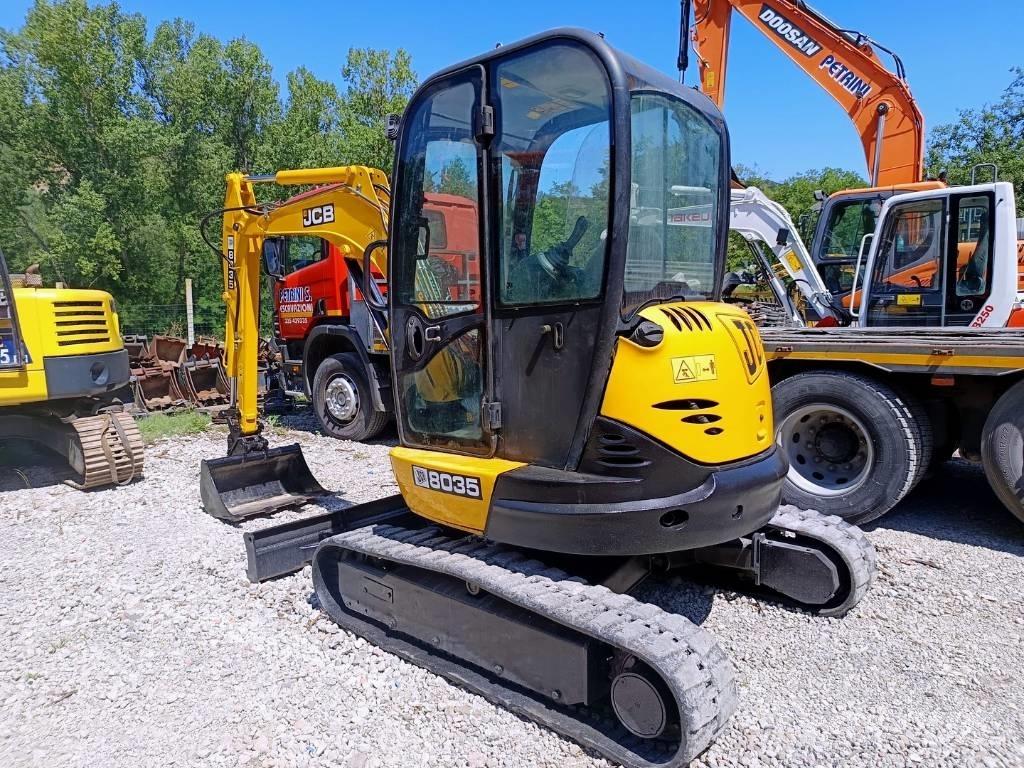 JCB 8035 ZTS Mini ekskavatörler, 7 tona dek