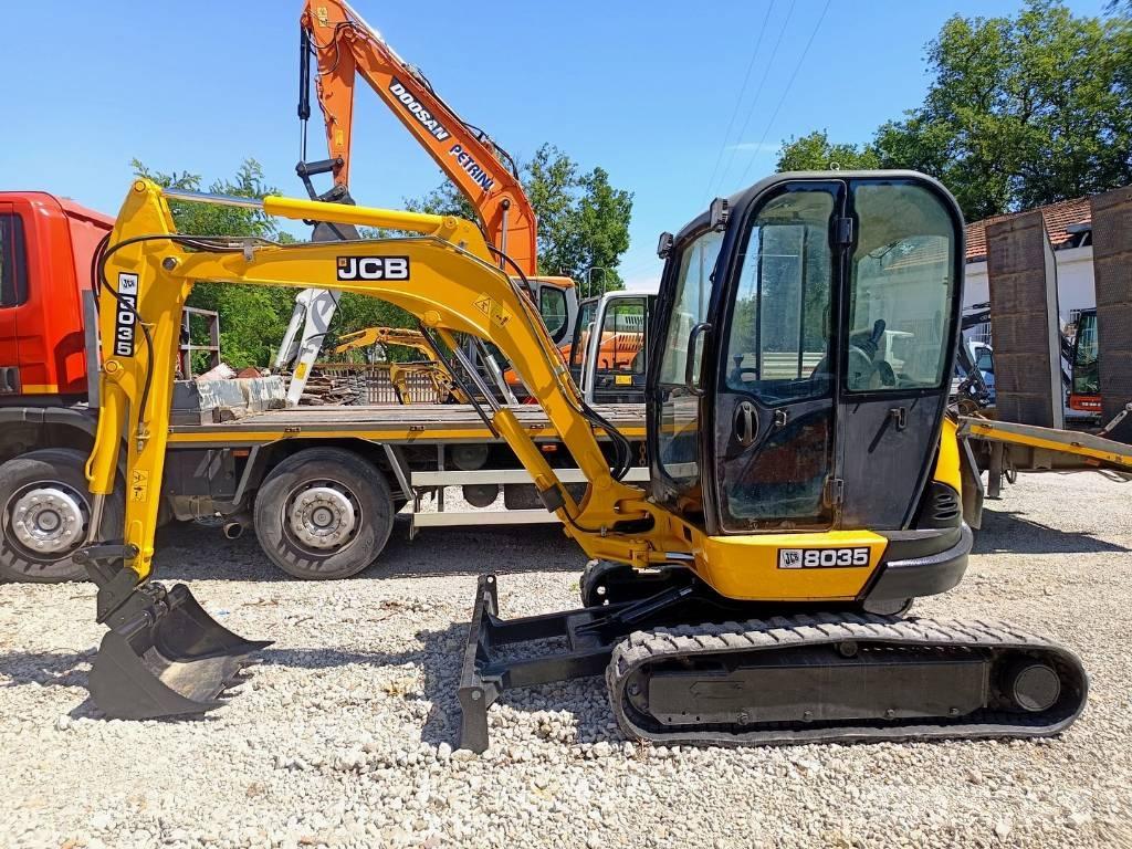 JCB 8035 ZTS Mini ekskavatörler, 7 tona dek