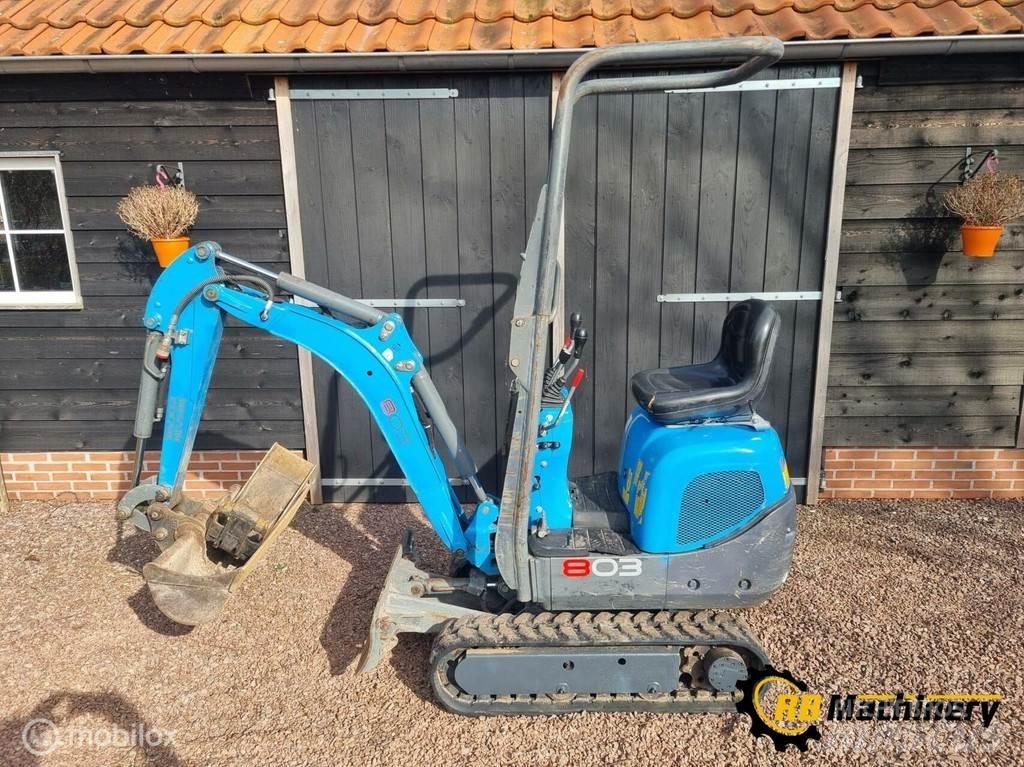Wacker Neuson 803 Mini ekskavatörler, 7 tona dek