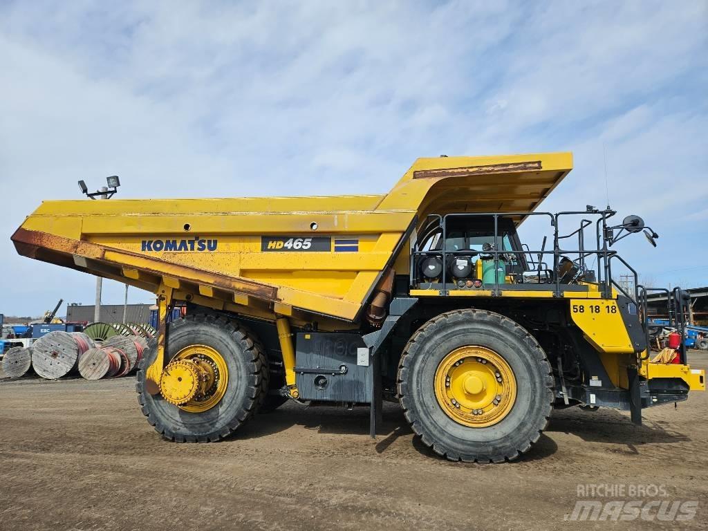 Komatsu HD465-8 Belden kirma kamyonlar